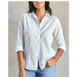 Outerknown Windrift Shirt, Size Medium, Light blue, NWT!